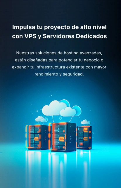 VPS y servidores dedicados