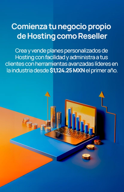 slide promocional de planes Reseller